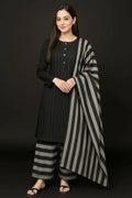 3 Pcs Women's Unstitched Printed Suit
